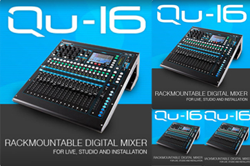 Allen and Heath Digital Mixer QU16 Exposition Unit