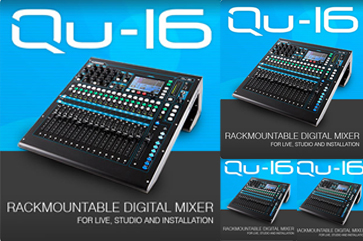 Allen and Heath Digital Mixer QU16 Exposition Unit